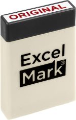 ExcelMark Mini Office Message Rubber Stamp Set - Red Ink - Storage Tray Included - Image 8